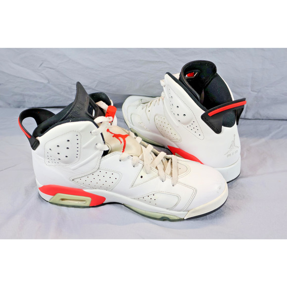 Air Jordan 6 Retro Shoes Mens Size 11 OG 384664-123 Basketball Sneakers - Picture 3 of 13